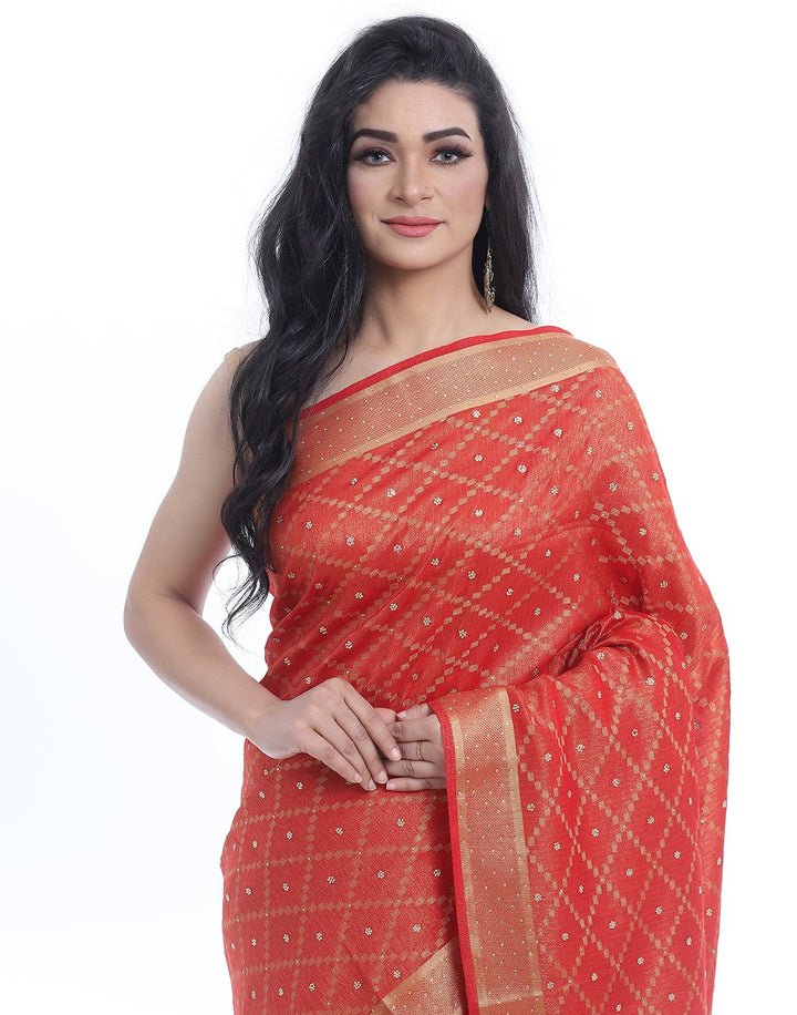 MBZ Meena Bazaar-Art Handloom Saree