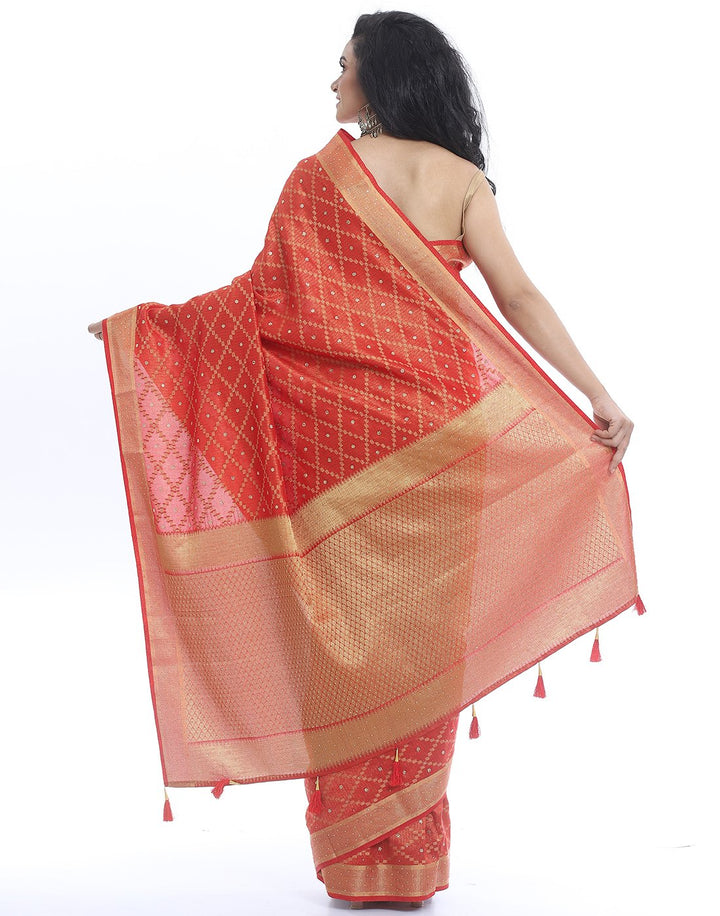 MBZ Meena Bazaar-Art Handloom Saree