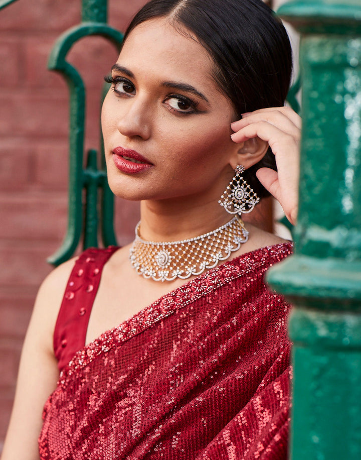 MBZ Meena Bazaar-Elegant Jewellery Set