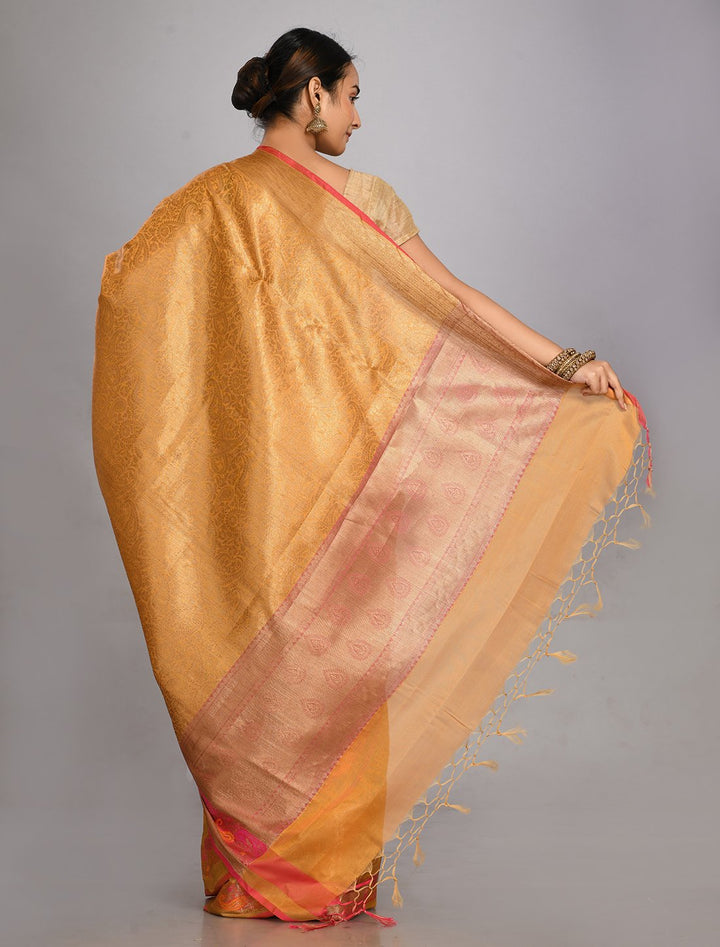 MBZ Meena Bazaar-Cotton Woven Saree