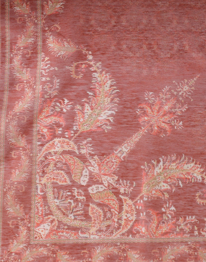 MBZ Meena Bazaar-Embroidered Chanderi Suit Set with Digital Printed Dupatta